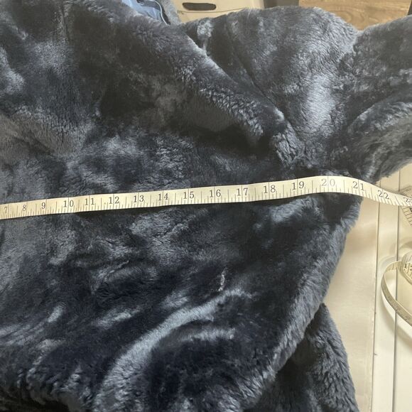 Vintage RARE Free People Faux Fur Teddy Coat Jacket USA MADE See Measurements - Picture 7 of 8